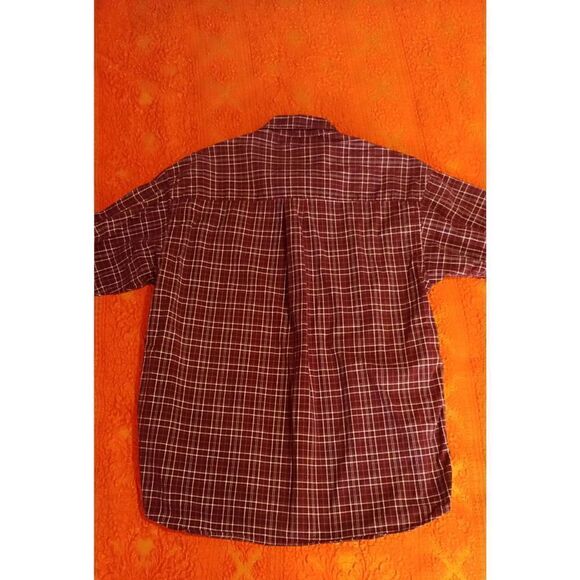 Haggard plaid button down shirt in good condition size large - Picture 3 of 4